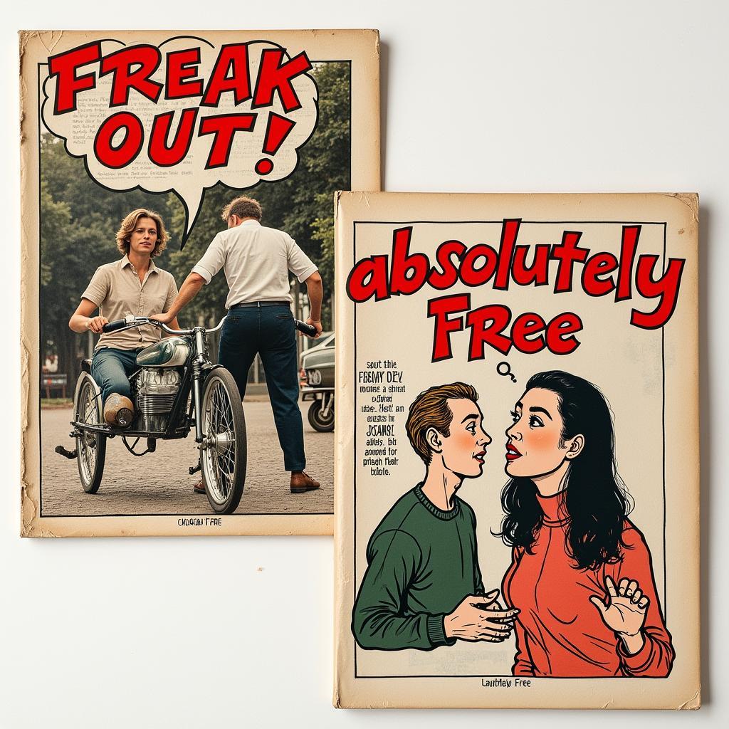 Frank Zappa's Early Album Covers: Freak Out! and Absolutely Free