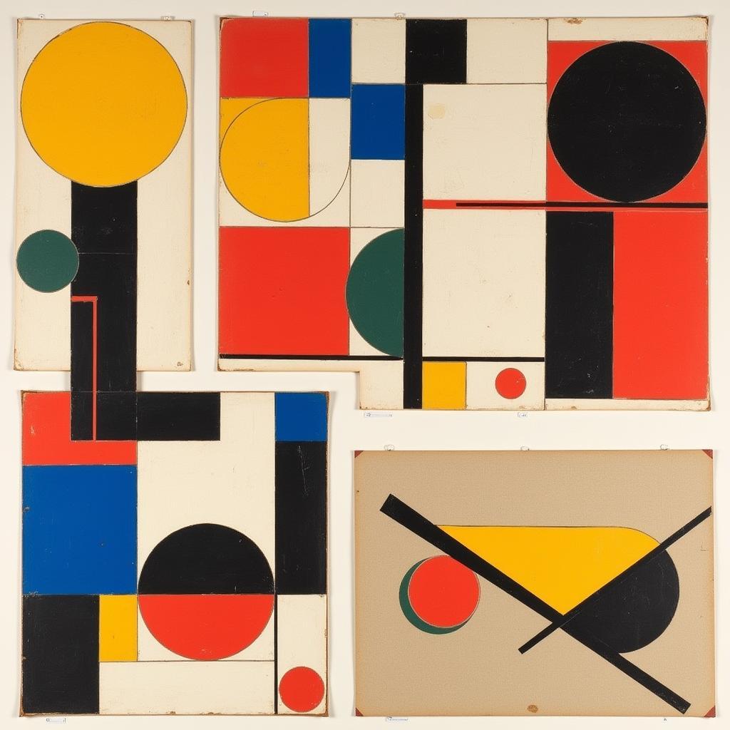 Early 20th Century Geometric Modern Art Examples