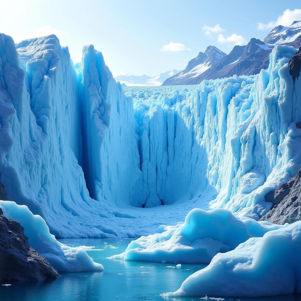 Glacier Art Photography: Capturing the Icy Landscape