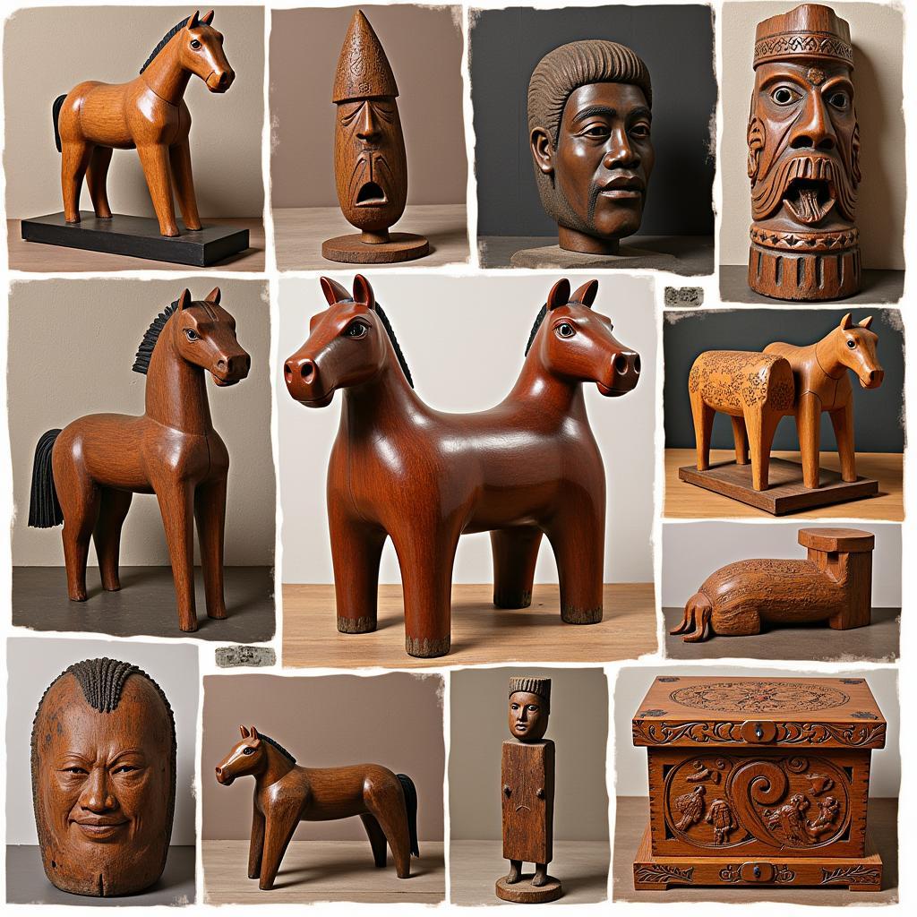 Global Wooden Folk Art Styles