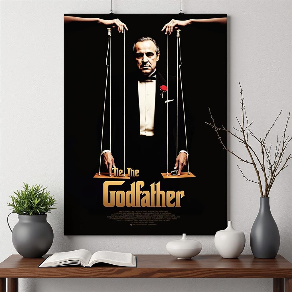 Godfather Movie Poster Canvas Print