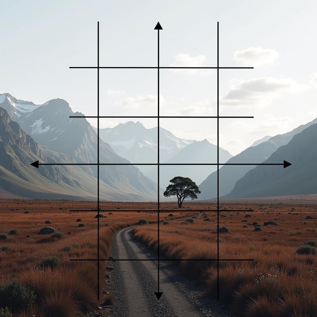 Example of Good Composition: Using the Rule of Thirds