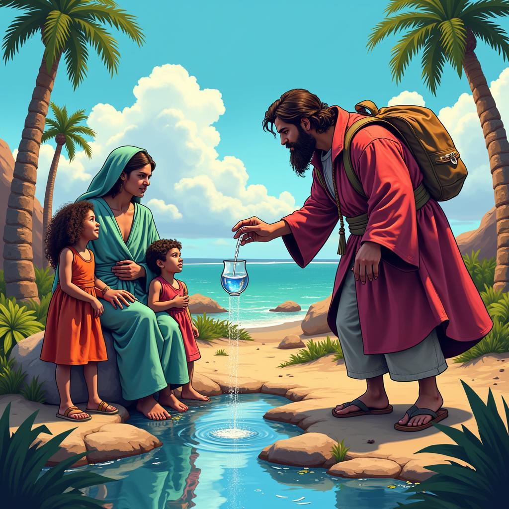 Digital Interpretation of the Good Samaritan