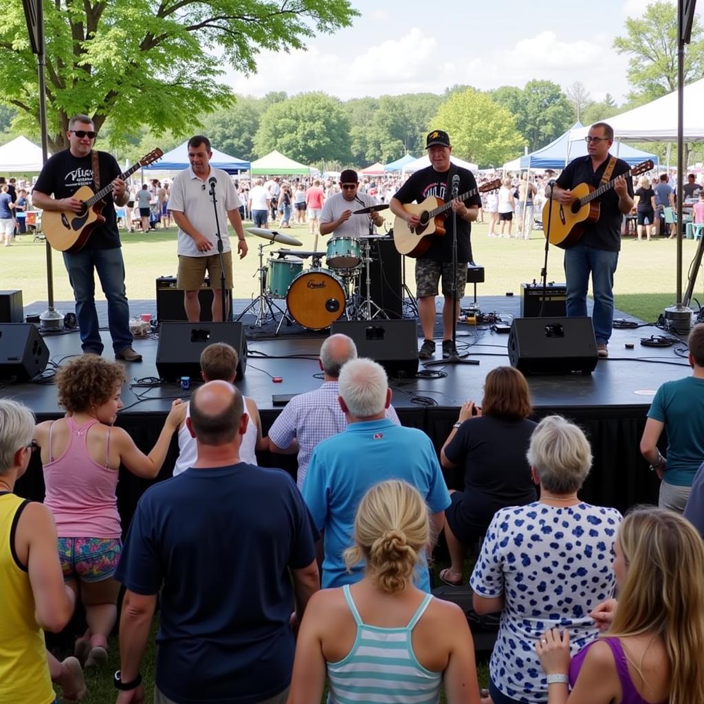 Live Music Performance at the Goodlettsville Festival