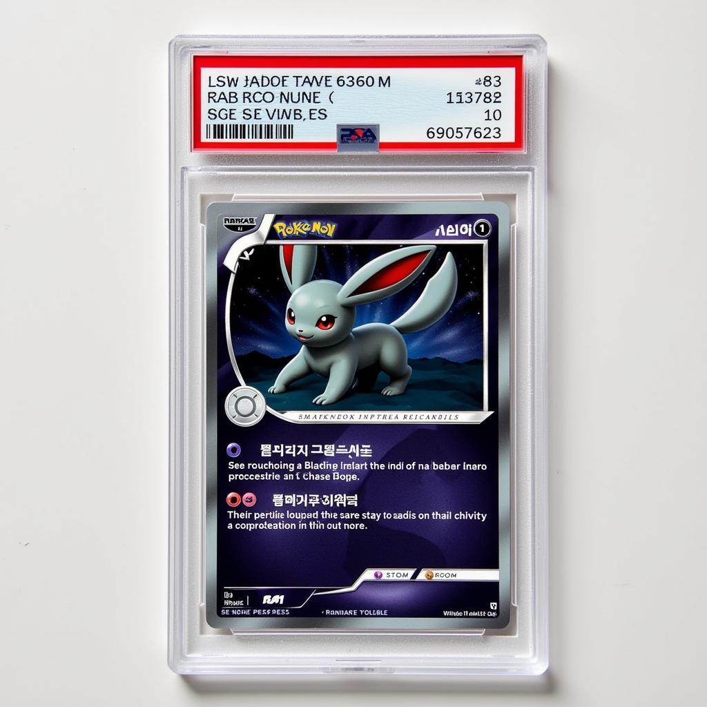 Graded Korean Umbreon VMAX Alt Art PSA 10