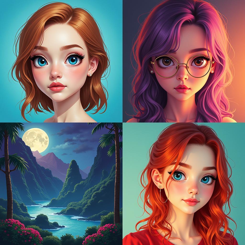 Helen Zarin's Digital Art Techniques