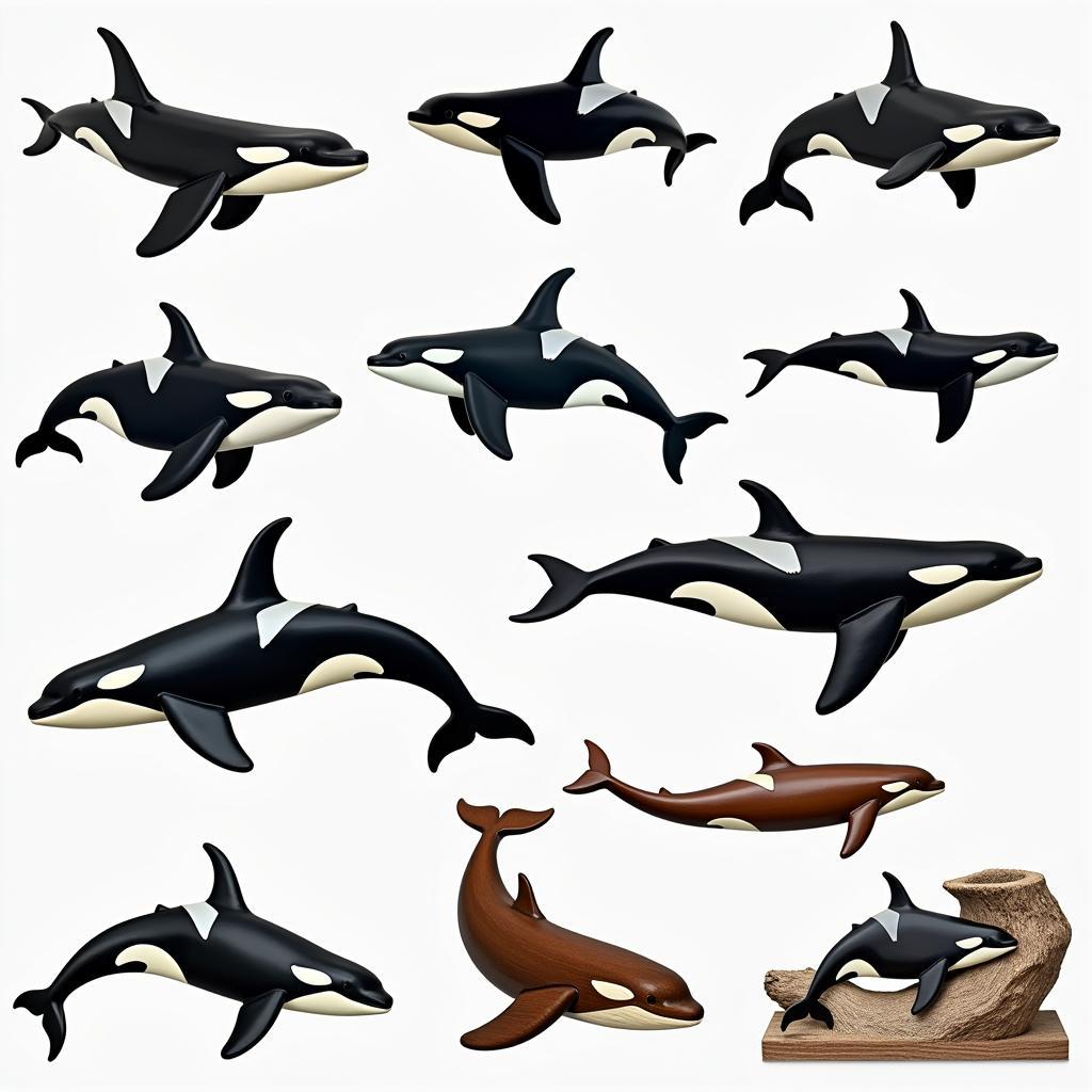 Killer Whale Wall Art Styles: Modern and Traditional