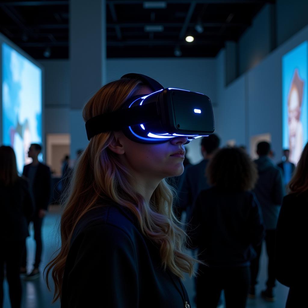 Virtual Reality Experience at Landfall Art Show 2023