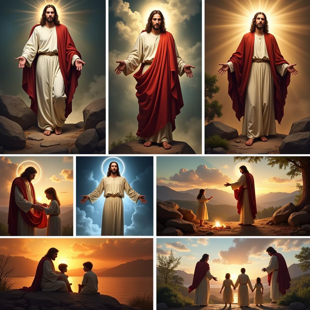 Digital Art Depicting the Savior in LDS Context