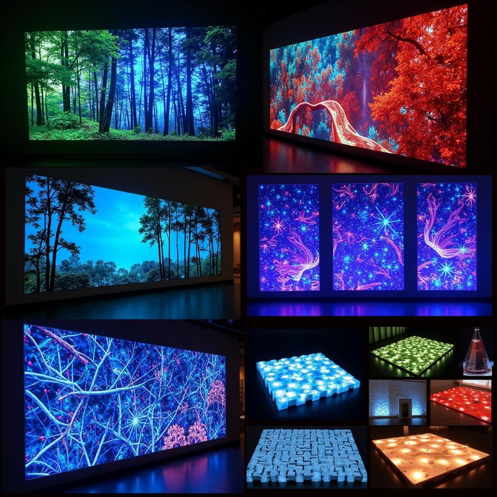 Different Types of LED Wall Art