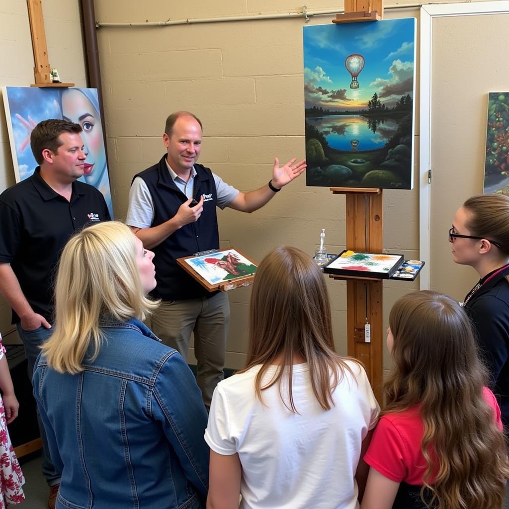 Lynchburg Art Festival: Artist Demonstration