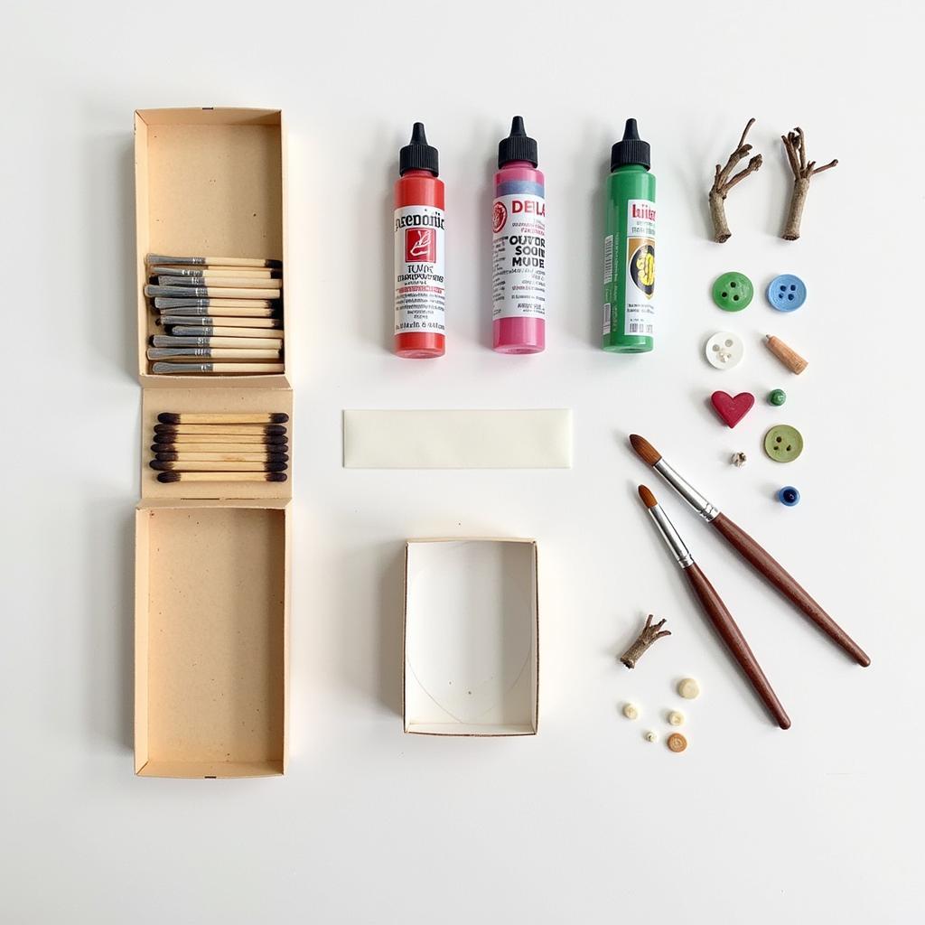 Essential Supplies and Tools for Creating Matchbox Art