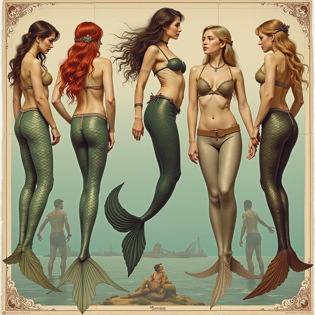 The Origins of Mermaid Porn Art in Mythology and Folklore