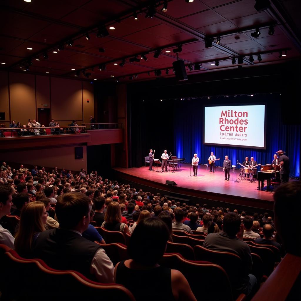 Performance in the Milton Rhodes Center for the Arts