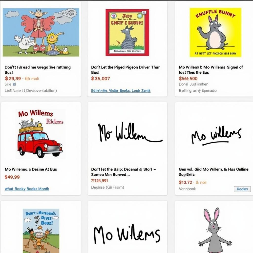 Mo Willems Signed Books Available Online