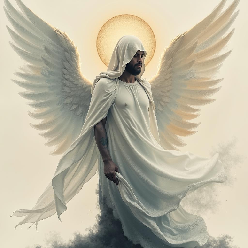 Modern Archangel Michael Art