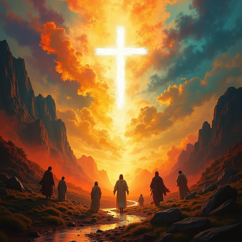 Modern LDS Resurrection Art Using Digital Media