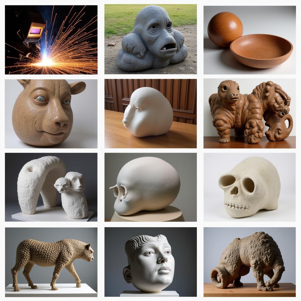 Modern Sculpture Materials and Techniques