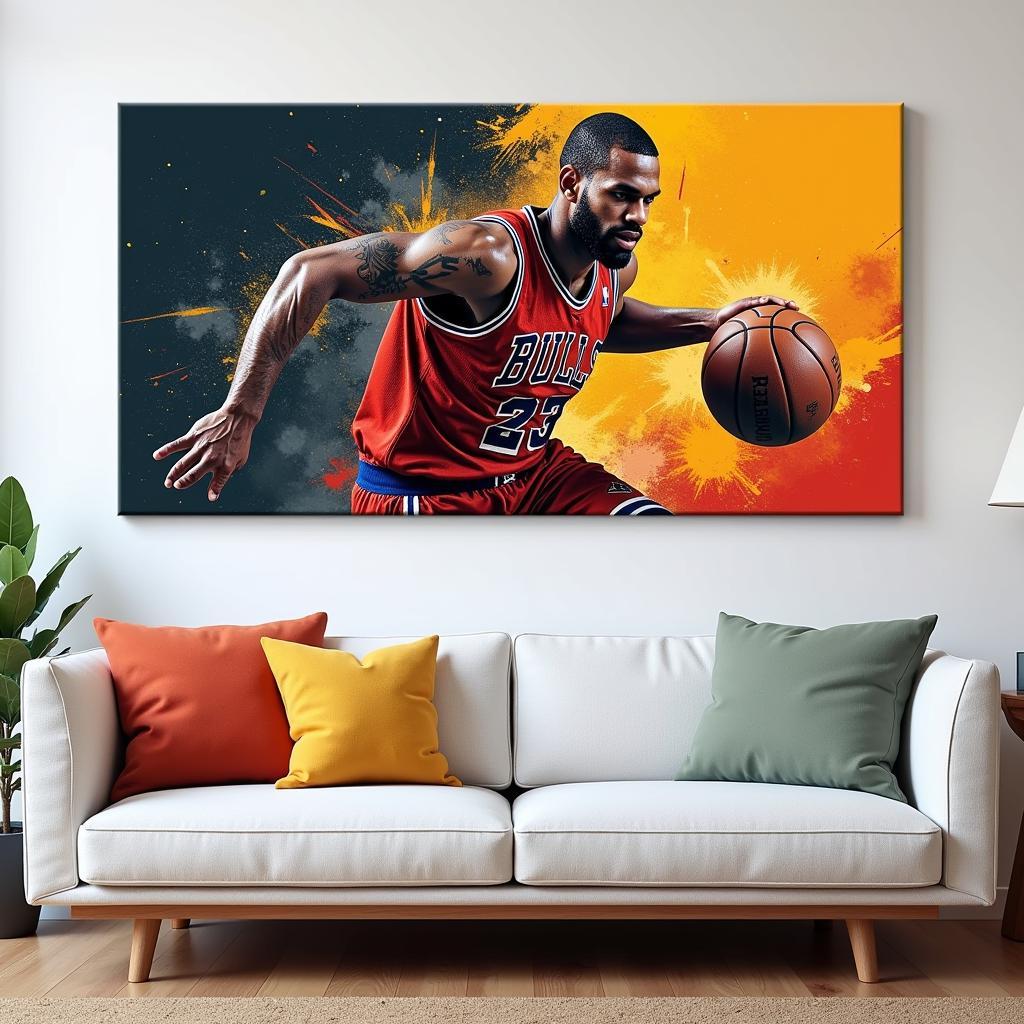 Modern Sports Canvas Art