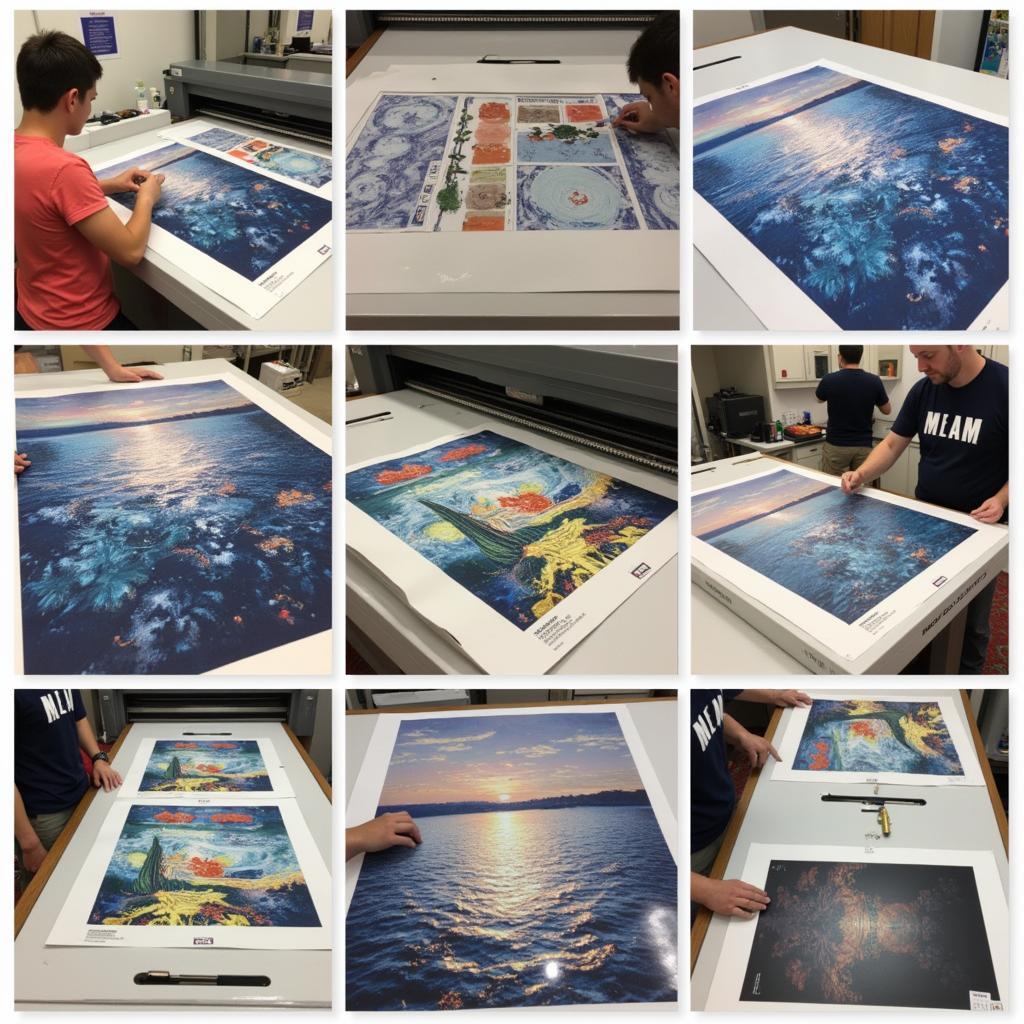 Monet Poster Printing: Quality and Color Reproduction