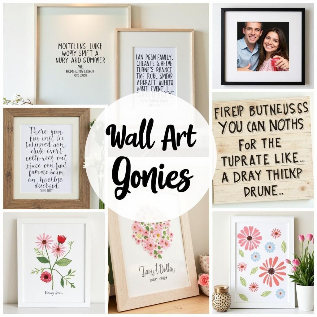 Mothers Day Wall Art Ideas: A collection of diverse and personalized wall art options, ranging from framed prints to handcrafted canvases, perfect for celebrating mothers.