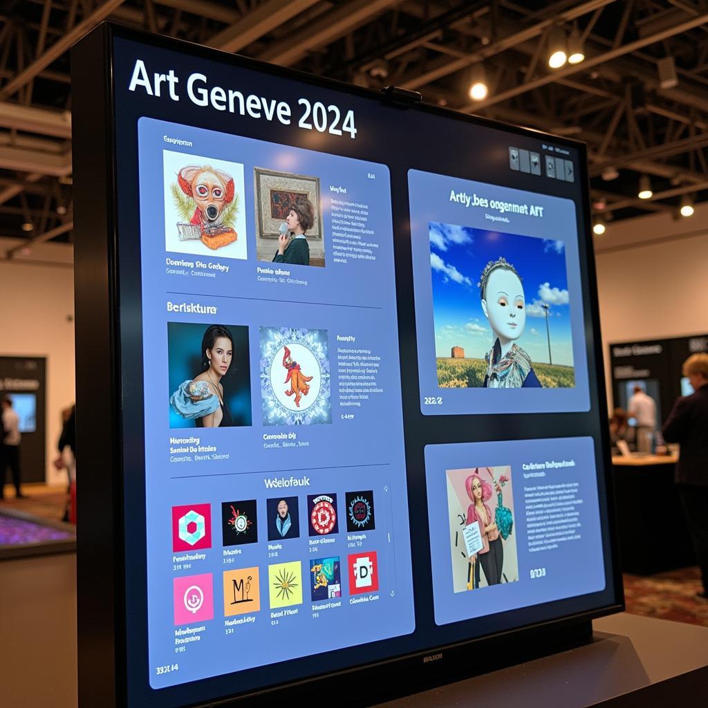 NFT Art Showcase at Art Geneve 2024