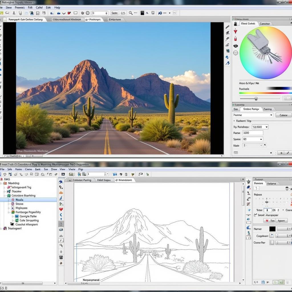 Online Art Workshop: Creating a Digital Painting of Camelback Mountain