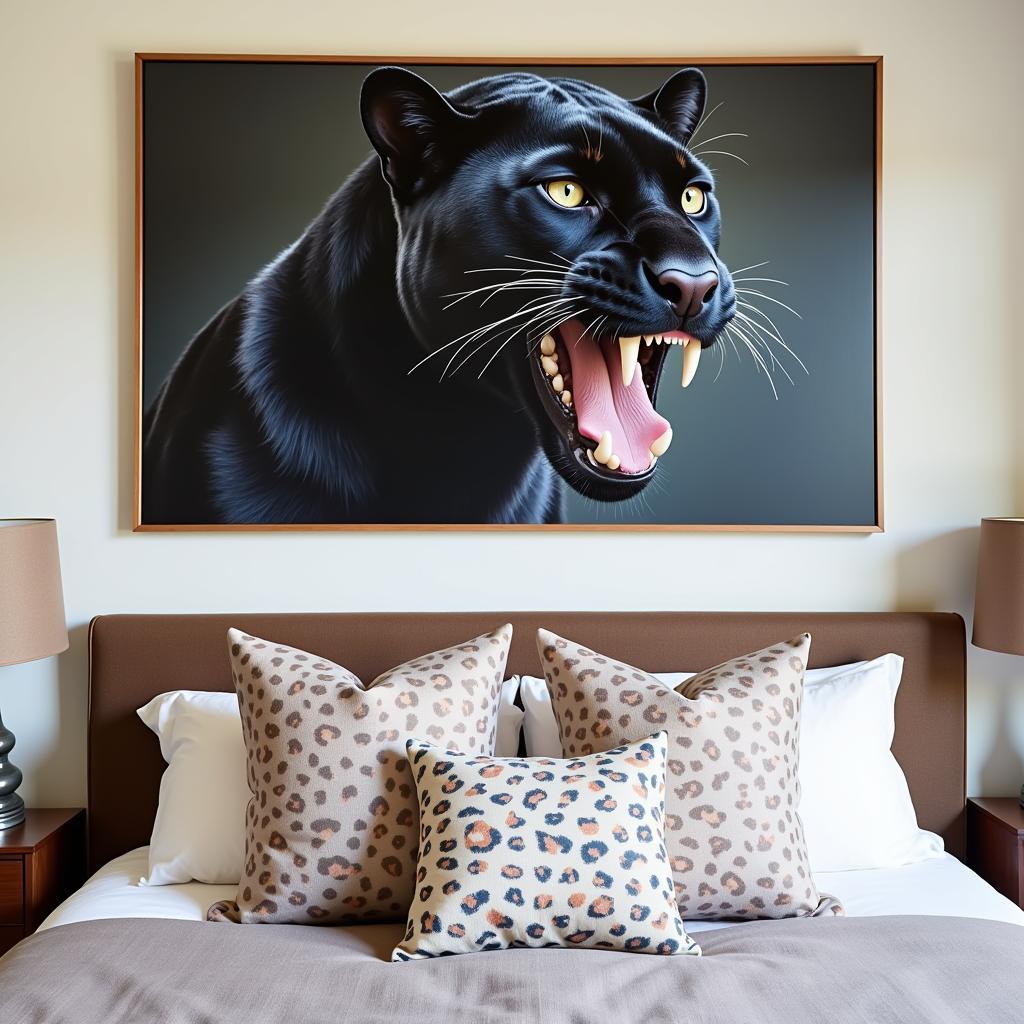 Panther Themed Bedroom Decor