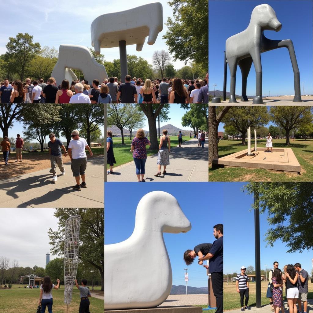 Interactive Art at Paso Robles Art in the Park