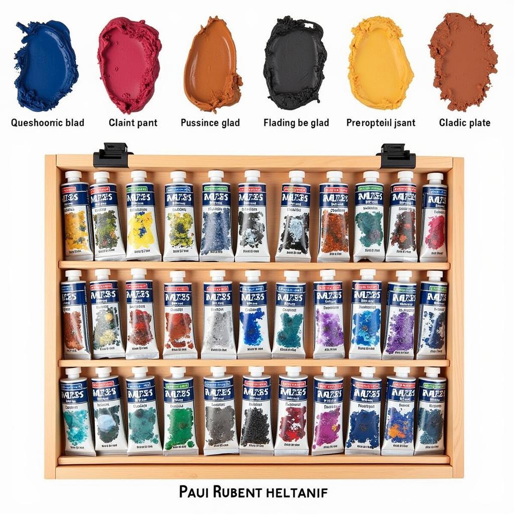 Paul Rubens Oil Paint Set: Studio Essentials