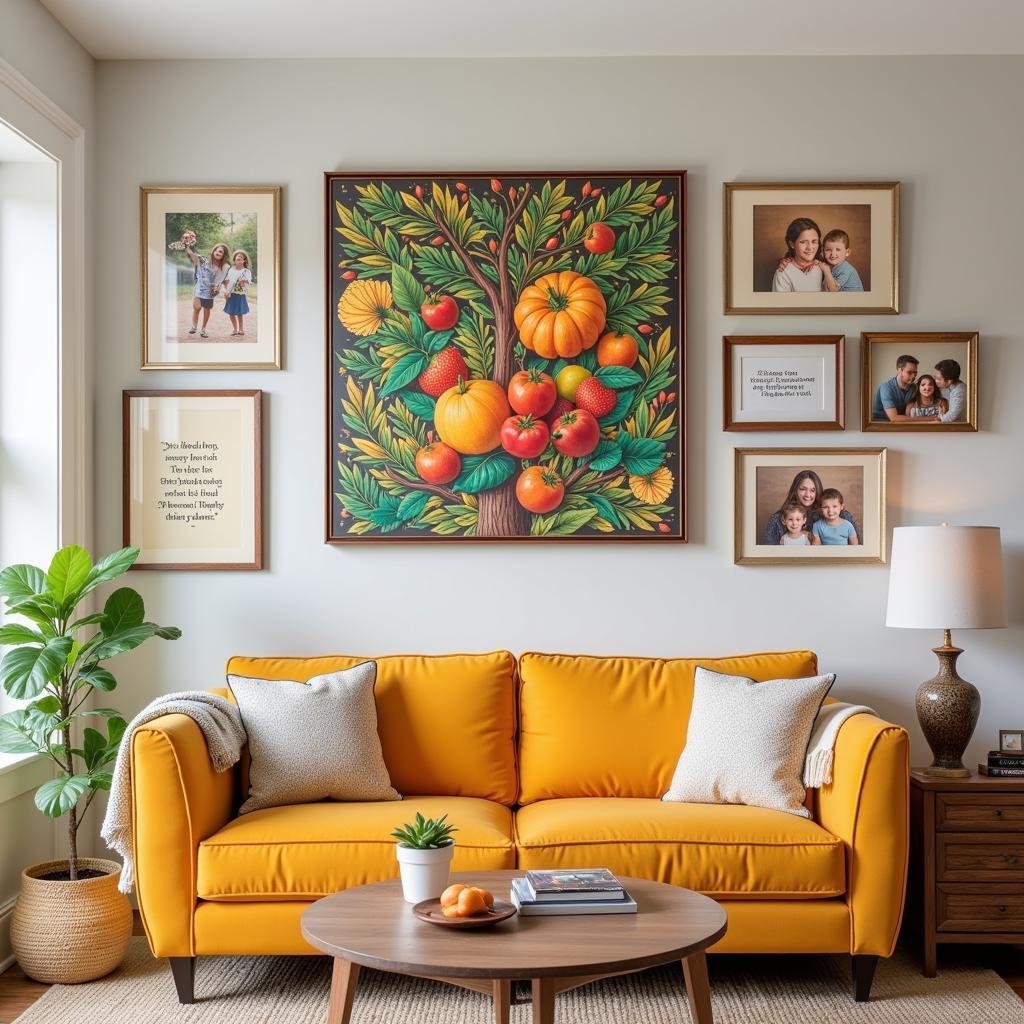 Personalized Fruit of Spirit Wall Art Display