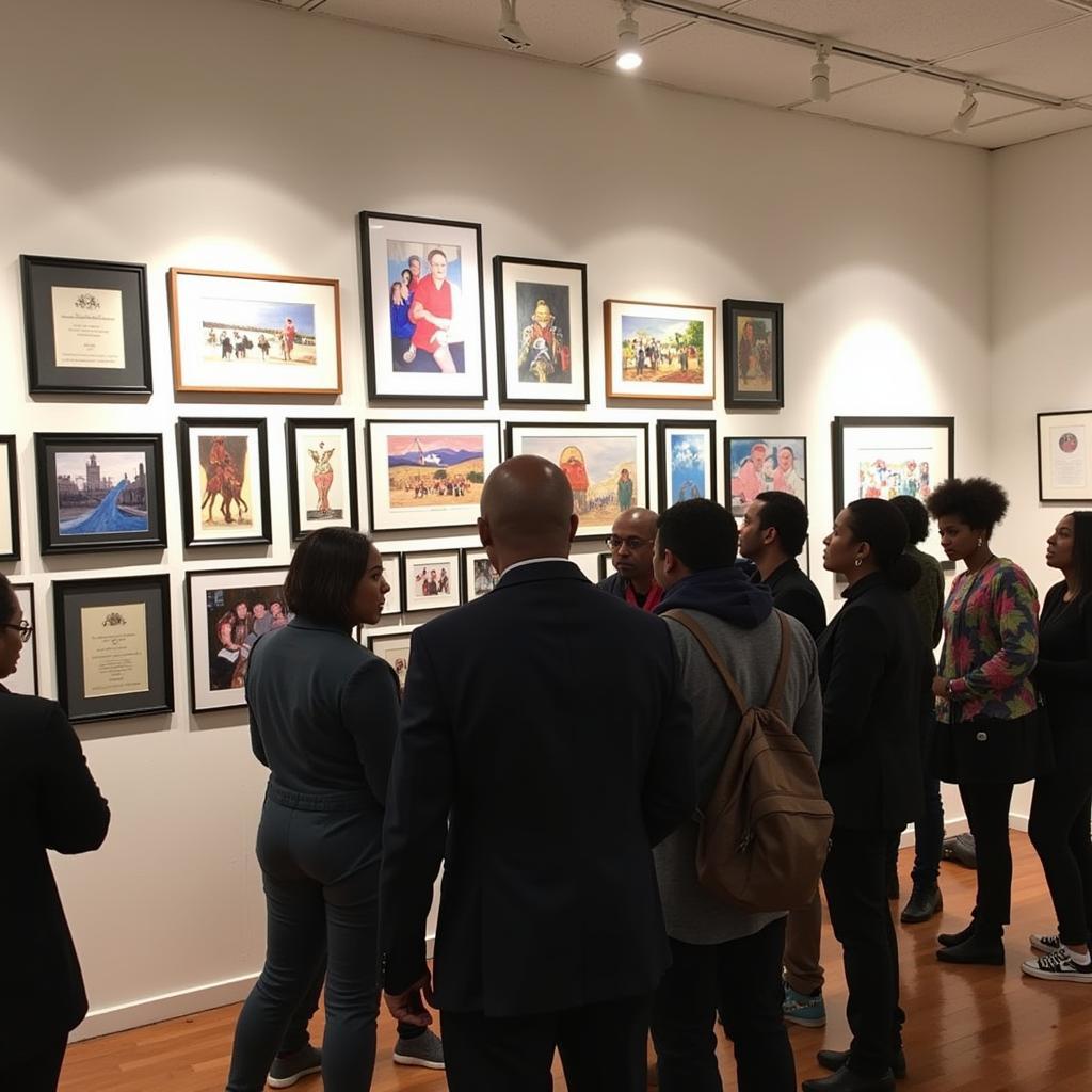 Phi Beta Sigma Art Exhibition and Community Engagement