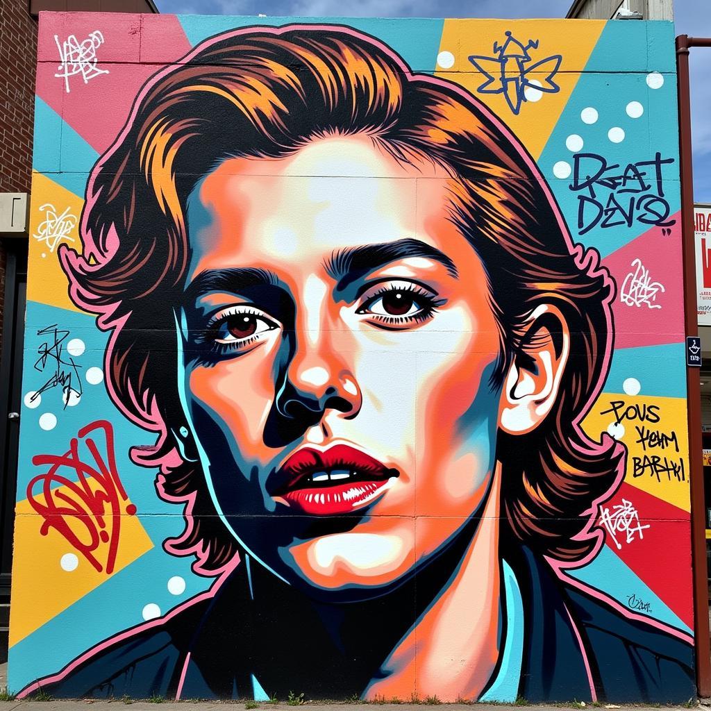 Pop Art and Graffiti Fusion