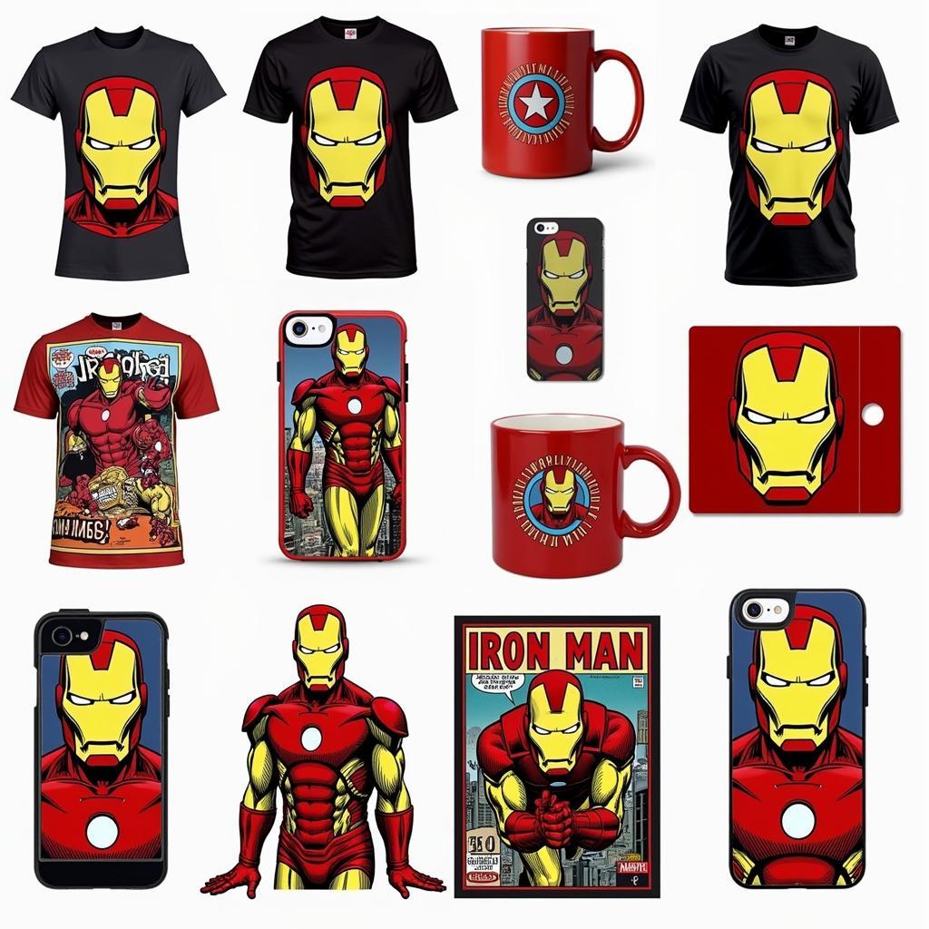 Pop Art Iron Man Merchandise