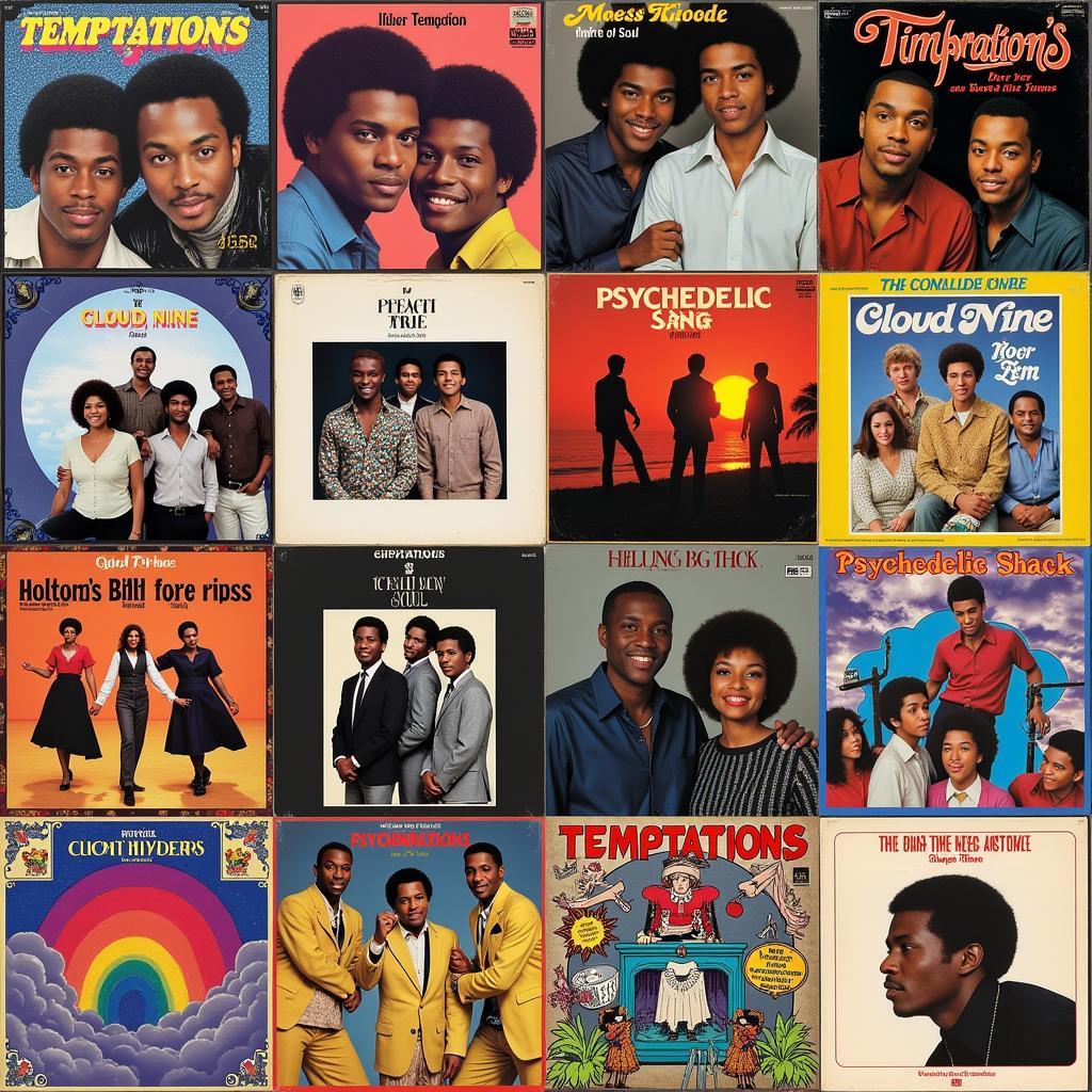 Psychedelic Temptations Album Art: Reflecting Change