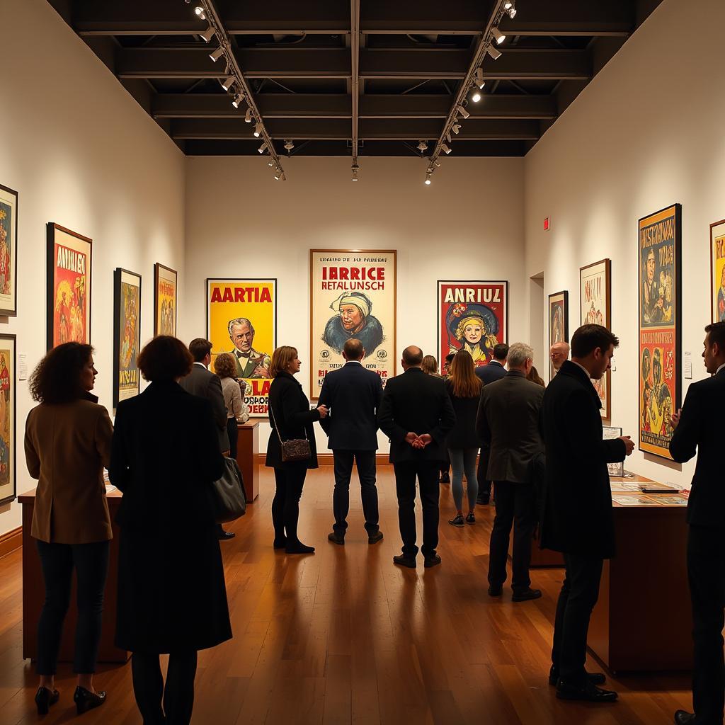 Rare Vintage Art Exhibition Posters at Auction