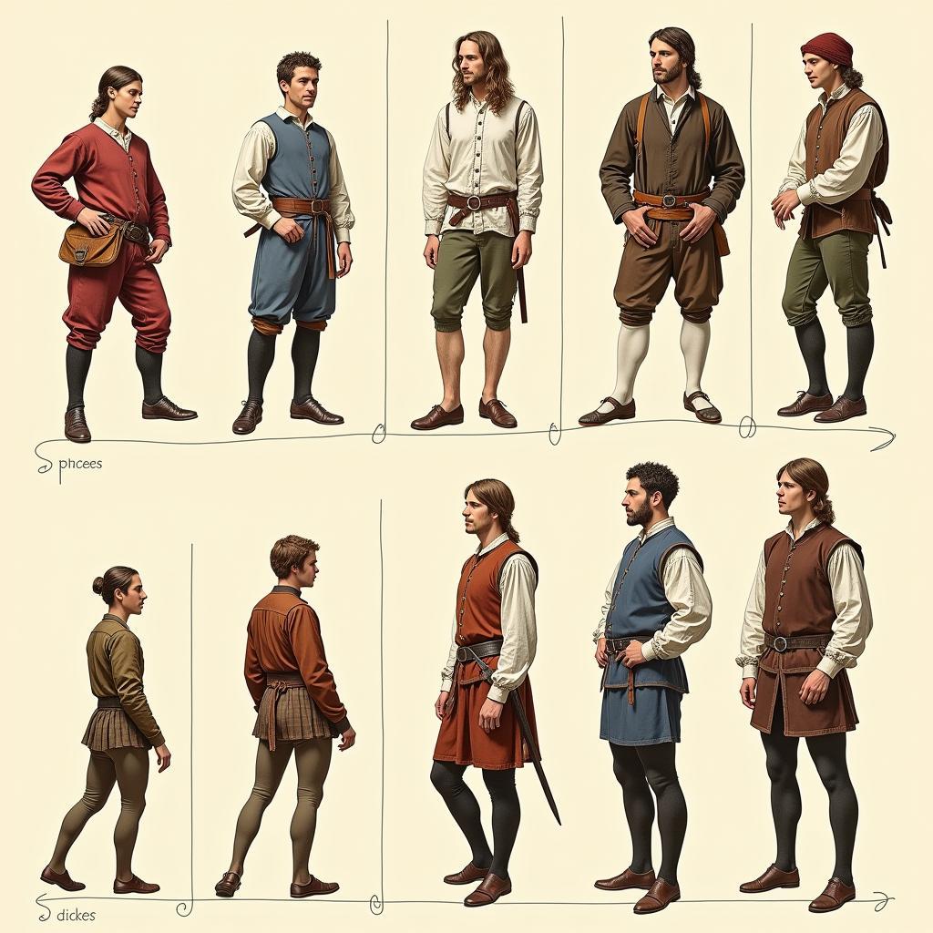 Evolution of Renaissance Men's Fashion