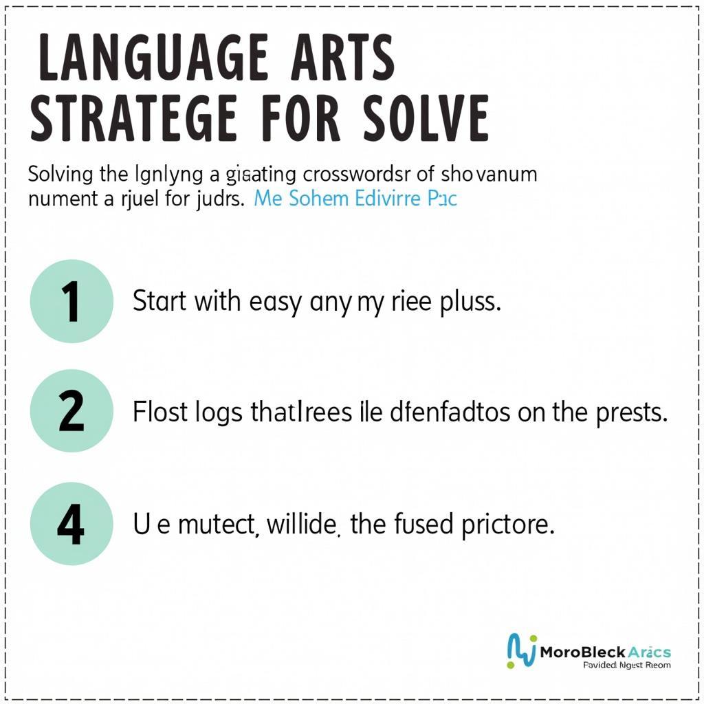 Tips for Solving Language Arts Crosswords