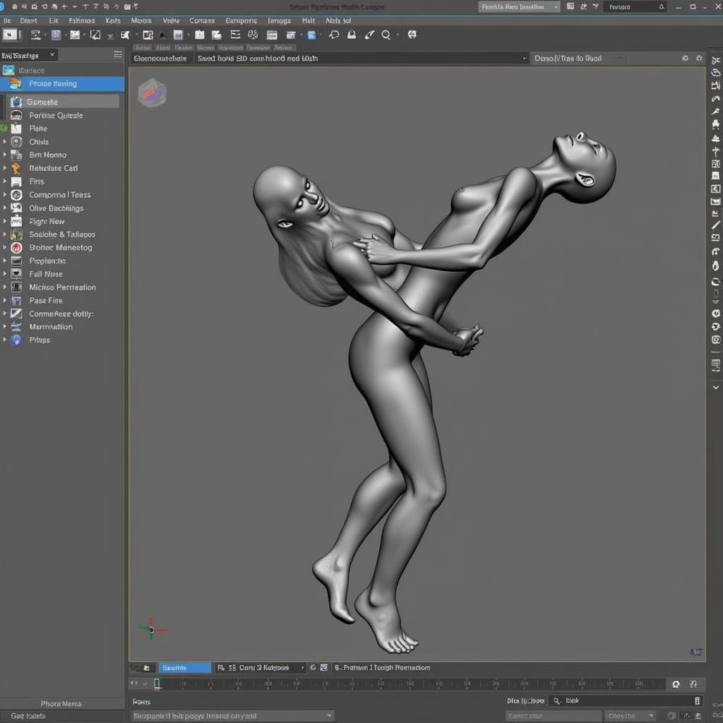 Exploring the digital frontier of spanking 3D art