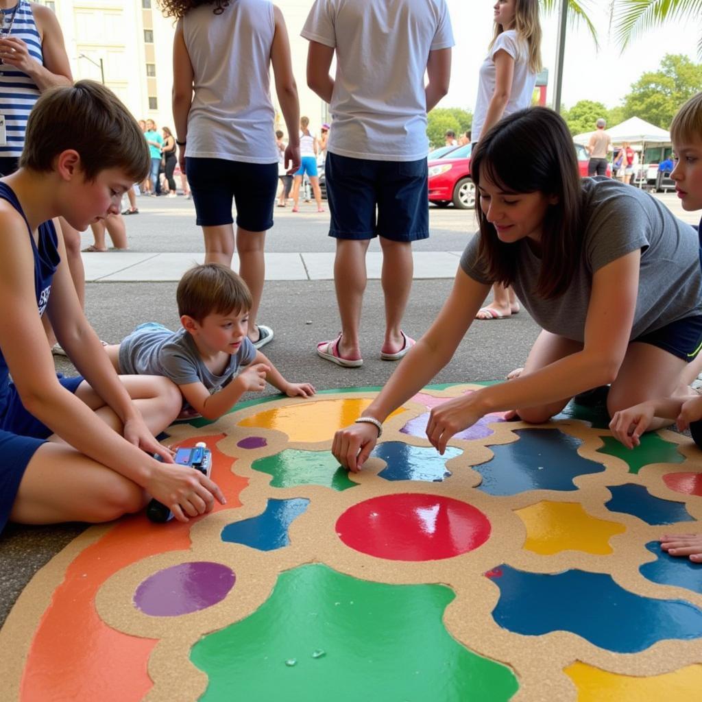 Interactive Art at St. Pete Fine Arts Festival