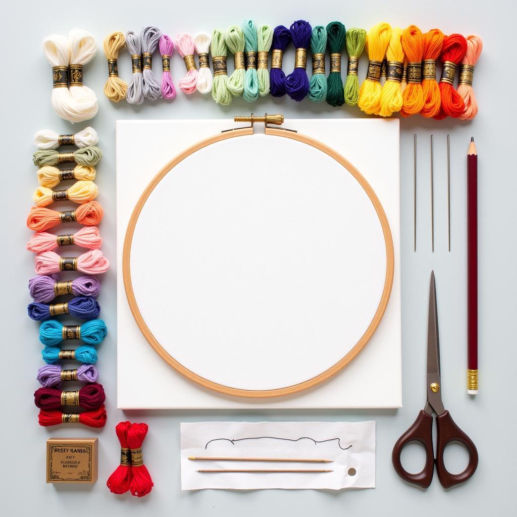 Stitched Canvas Art Supplies