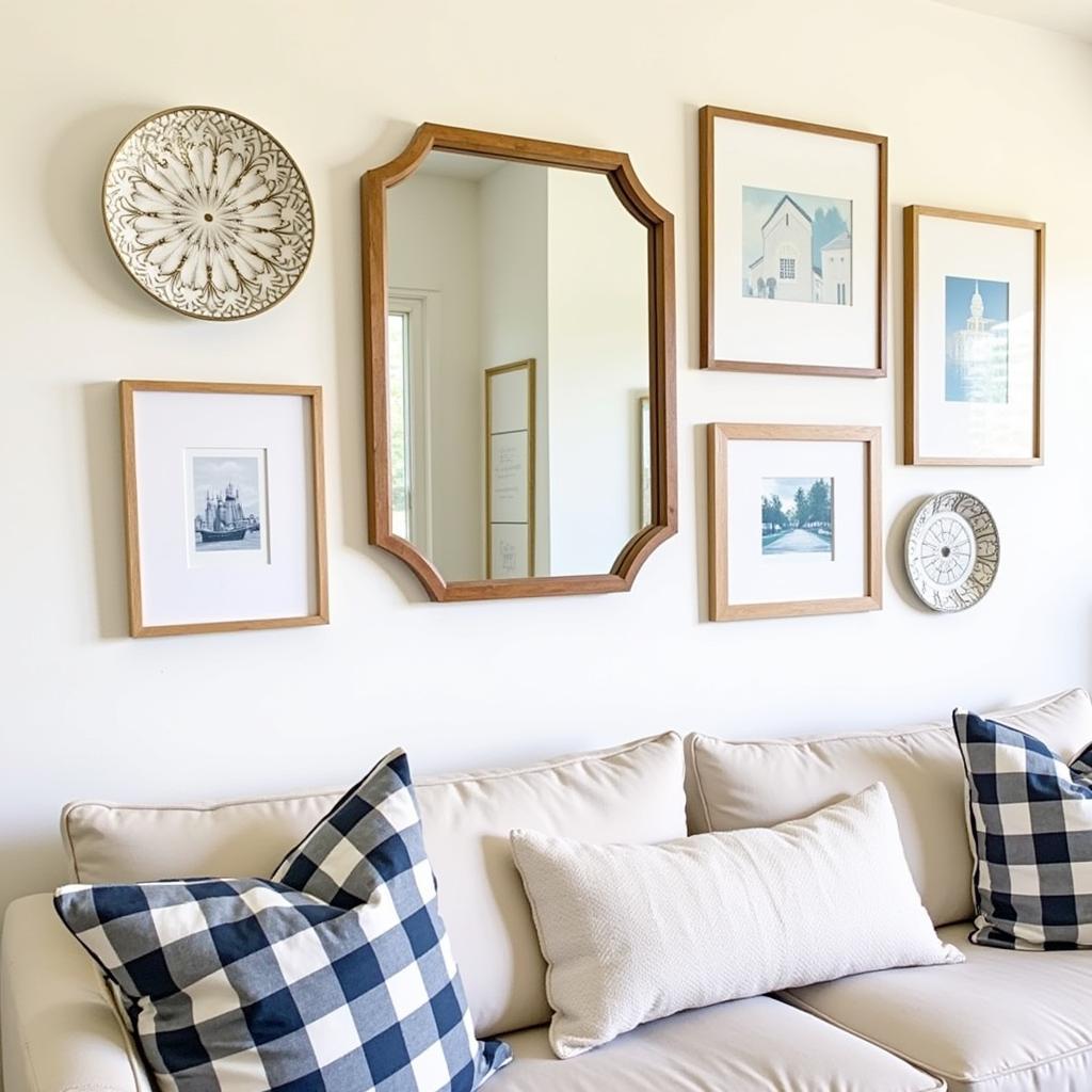 Styled Pottery Barn Dupe Gallery Wall