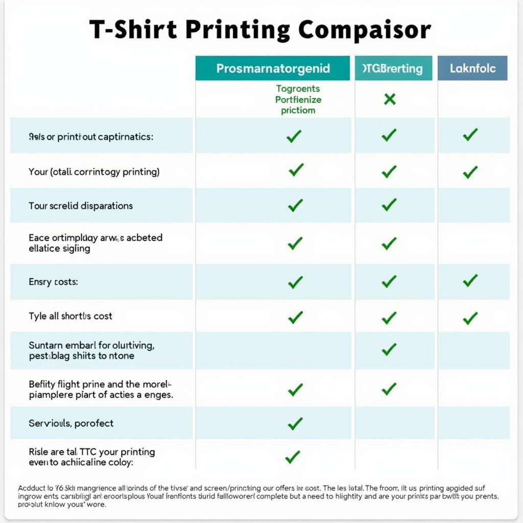 T-Shirt Printing Methods