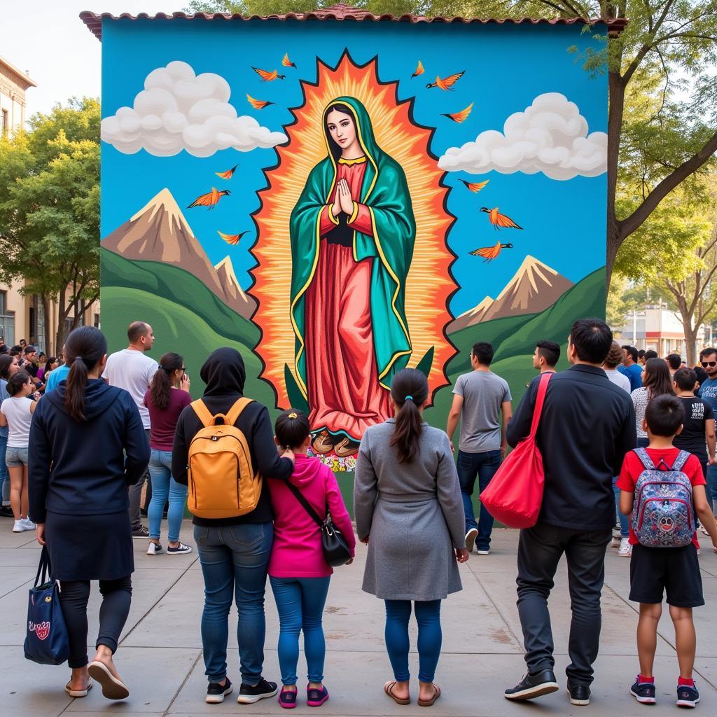 Cultural Influence of the Virgen de Guadalupe in Art