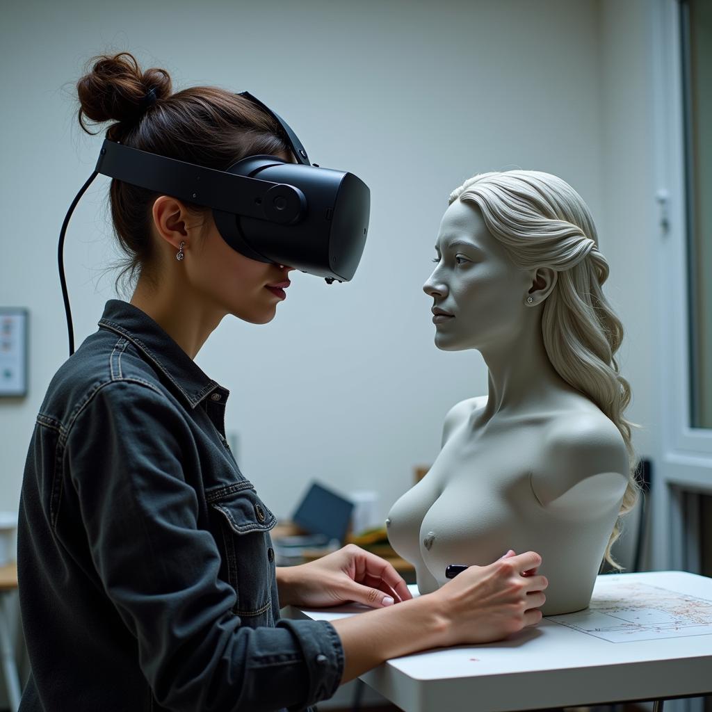 Virtual Reality Sculpting with Art. 150