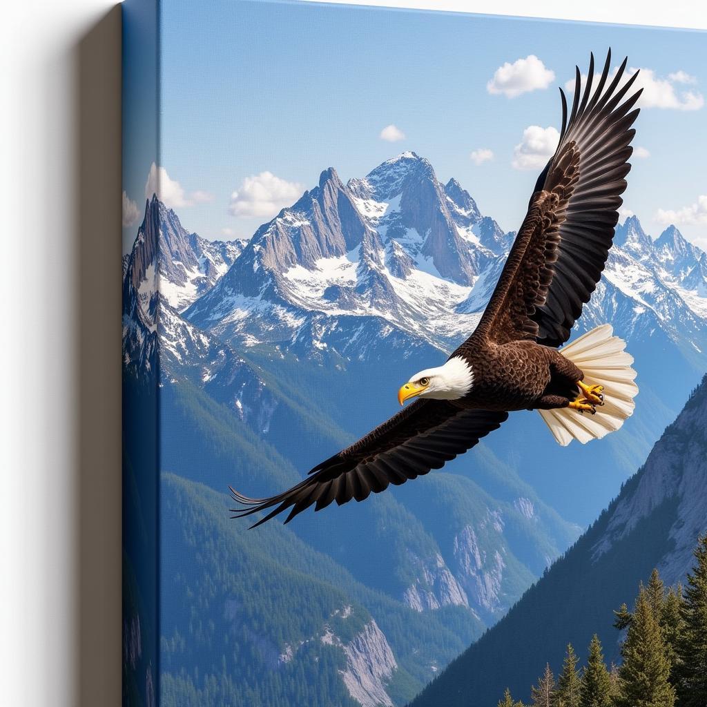 West of the Wind Wildlife Canvas Art