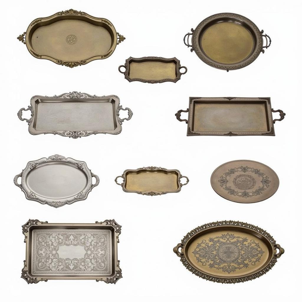 WMF Art Nouveau Tray Variations and Styles