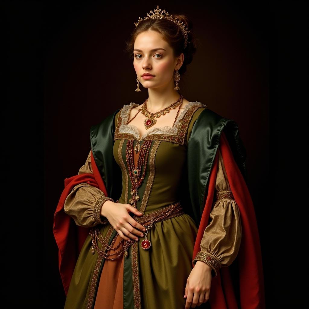 Classical Portrait of a Woman